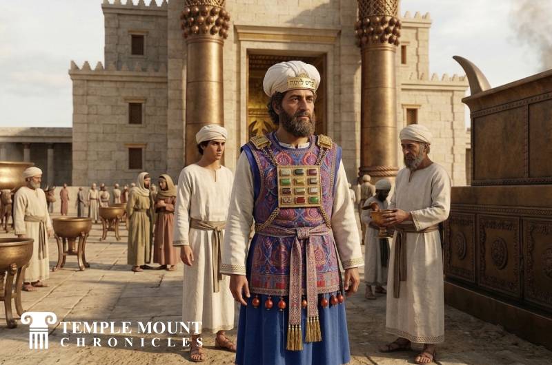 Biblical Description of the First Temple High Priest